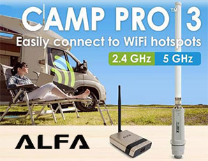 Обновленная система усиления Wi-Fi сигнала ALFA Network WiFi CampPro 3